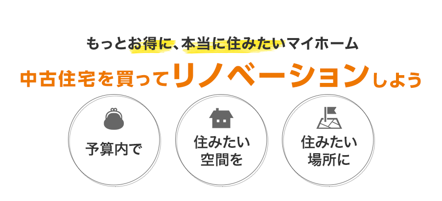 中古住宅を買ってリノベーションしよう